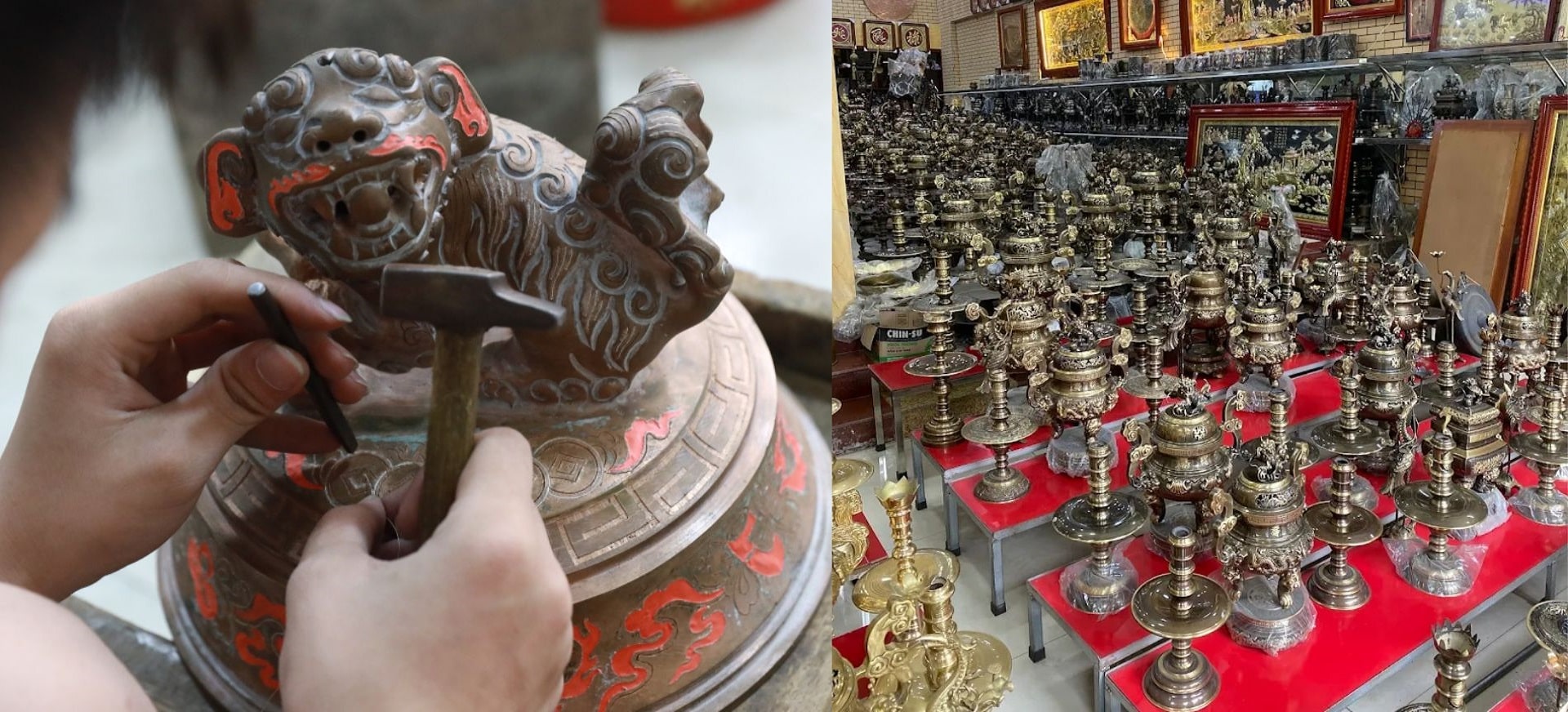 Làng nghề đúc đồng Đại Bái