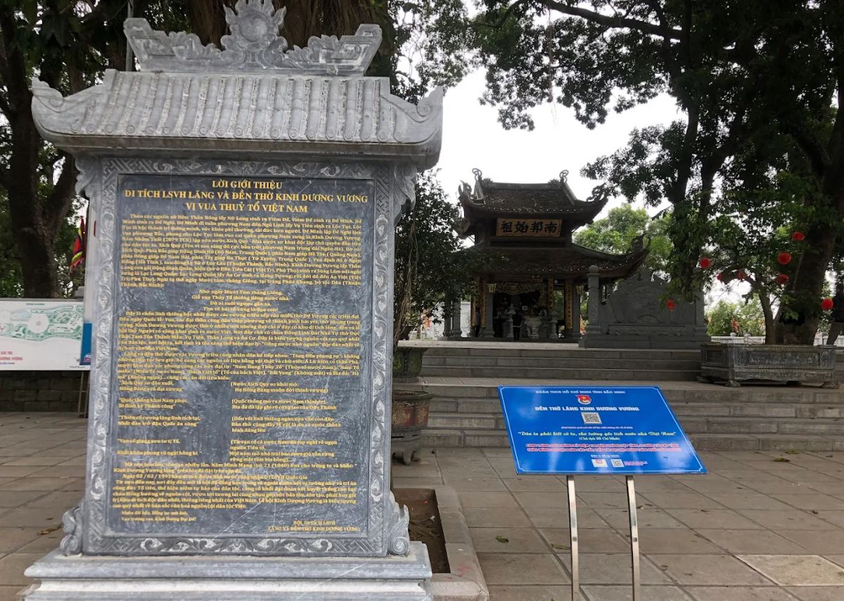 Lịch sử đền Kinh Dương Vương Bắc Ninh