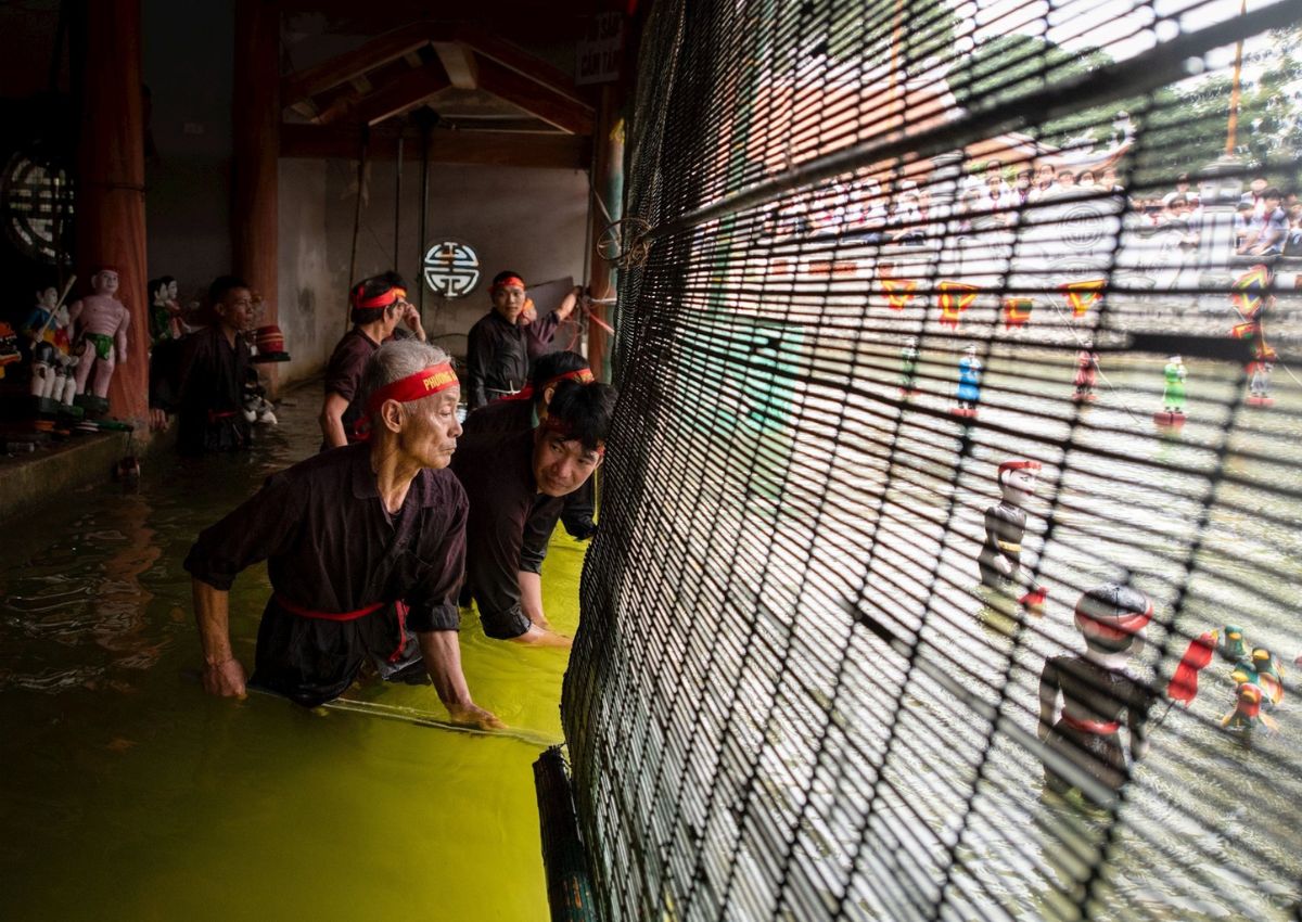 Lưu ý khi xem múa rối nước