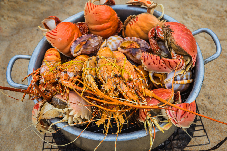 Цены на морепродукты в Нячанге