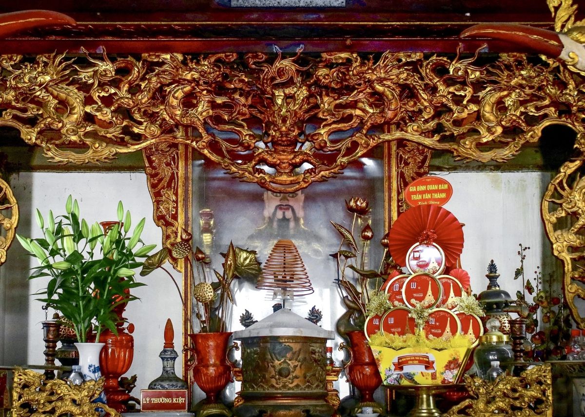 Nhà võ chỉ thờ Lý Thường Kiệt