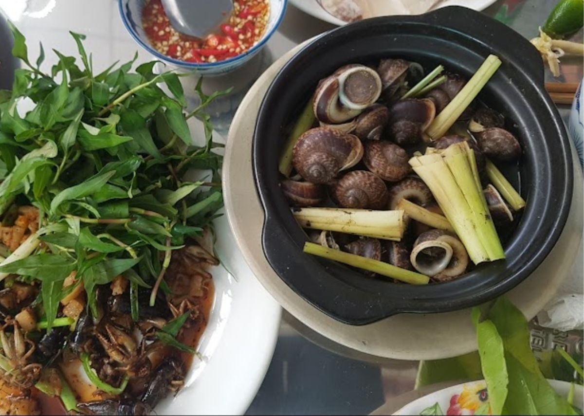 Ăn gì ở Tây Ninh Ốc núi ngon ở Tây Ninh