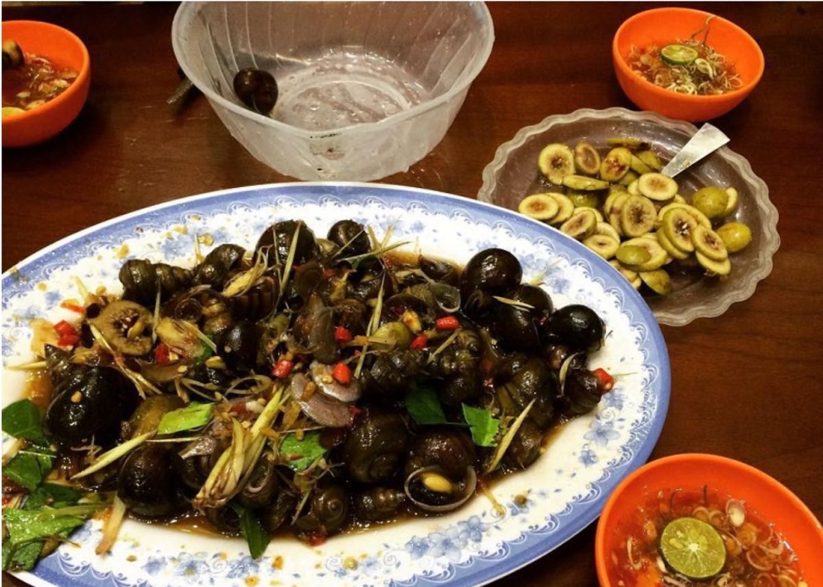 Ăn gì ở Tây Ninh Ốc núi Tây Ninh