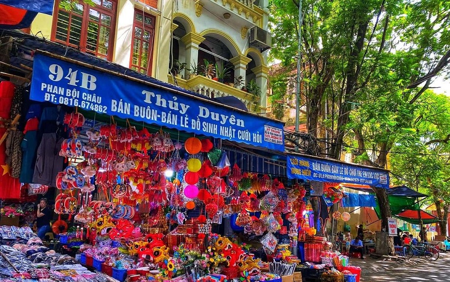 Phố Phan Bội Châu chợ Đổ Hải Phòng