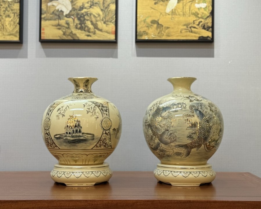 Sản phẩm làng nghề gốm Chu Đậu