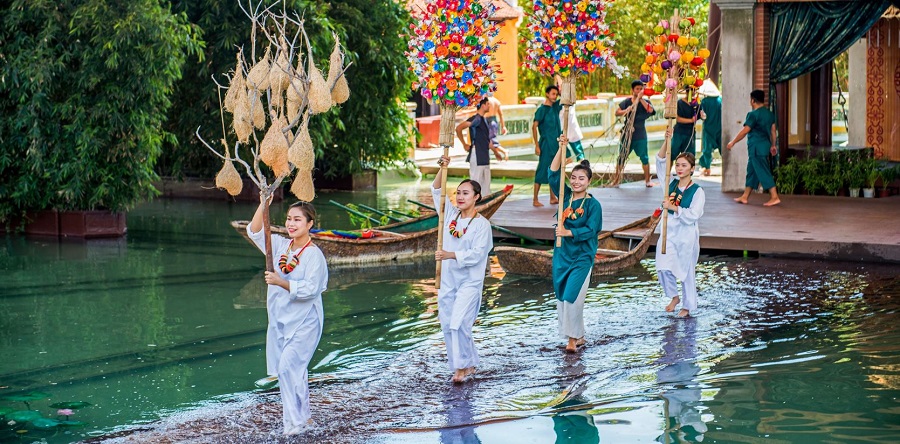 Show diễn thực cảnh tại VinWonders Nam Hội An