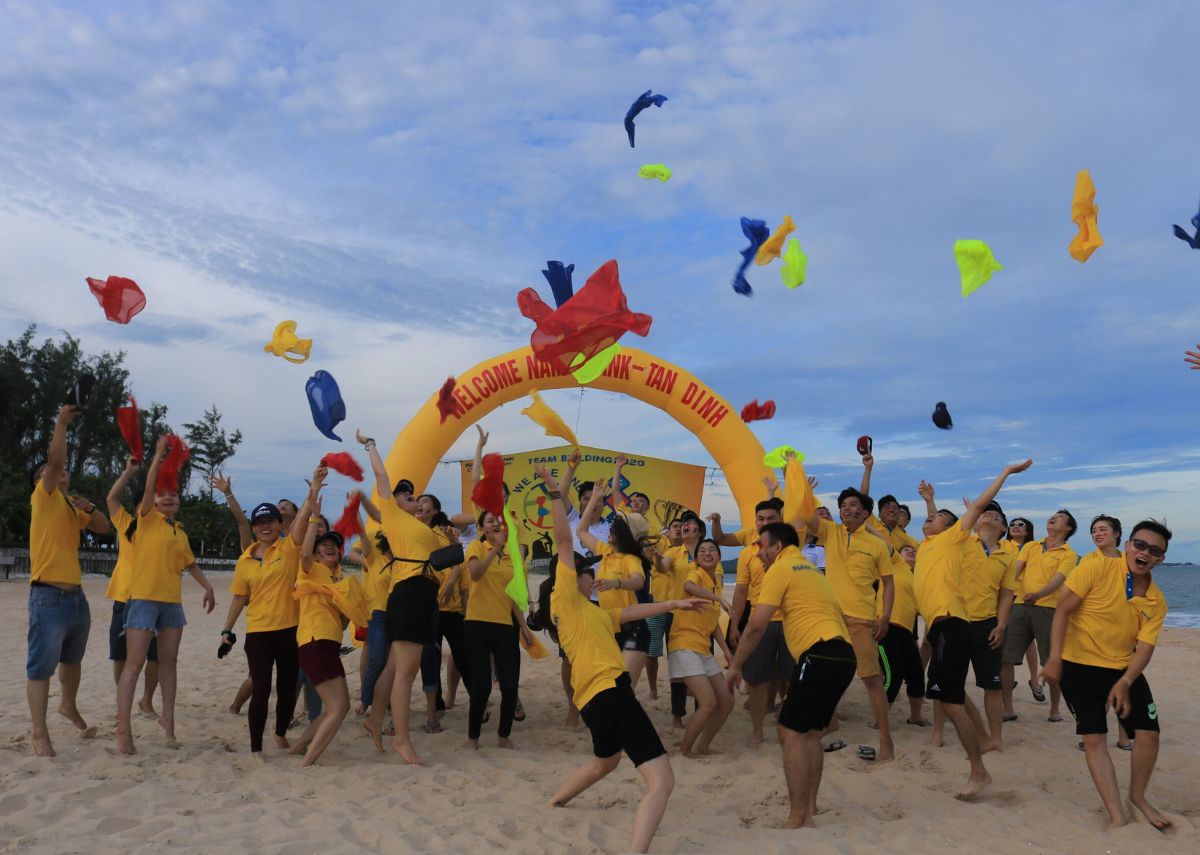 Team building tập thể tại Vũng Tàu