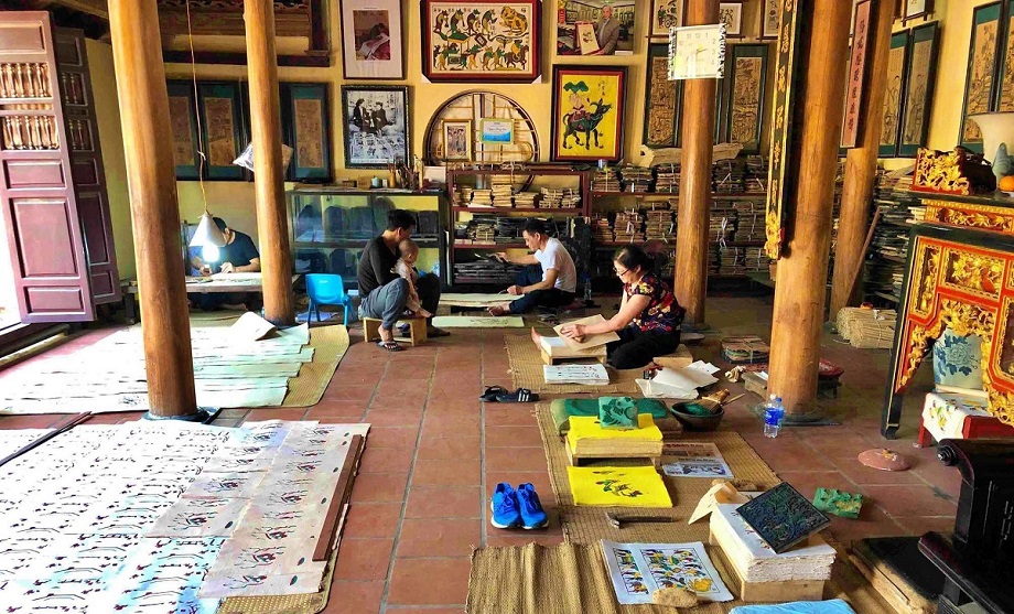 Làng tranh Đông Hồ Bắc Ninh