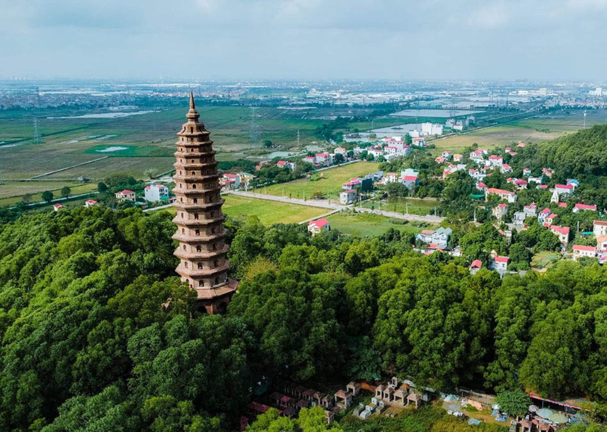 Tháp Phổ Quang chùa Phật Tích