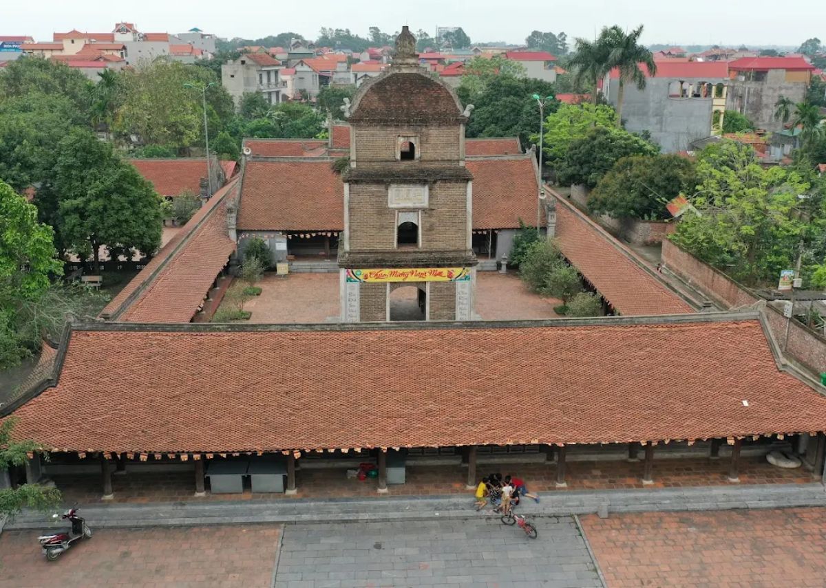 Toàn cảnh chùa Dâu Bắc Ninh
