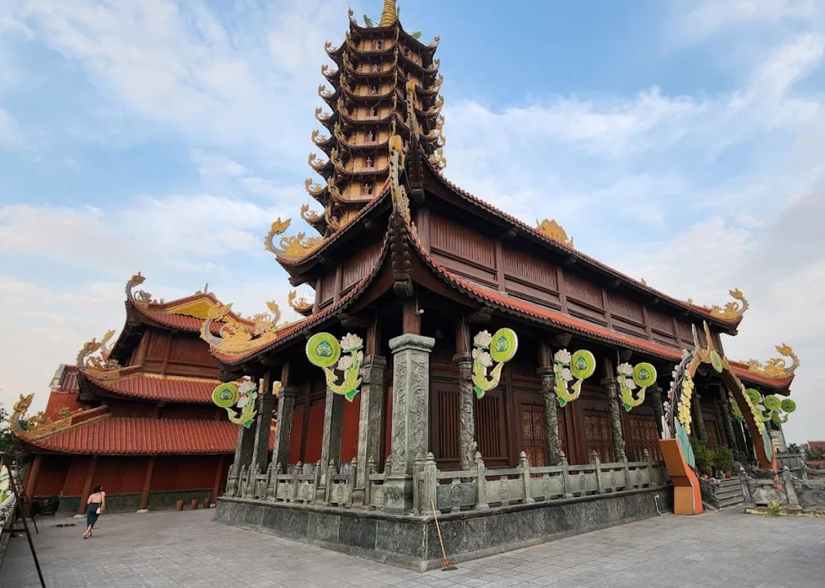 Toàn cảnh chùa Thánh Quang ở Bắc Ninh