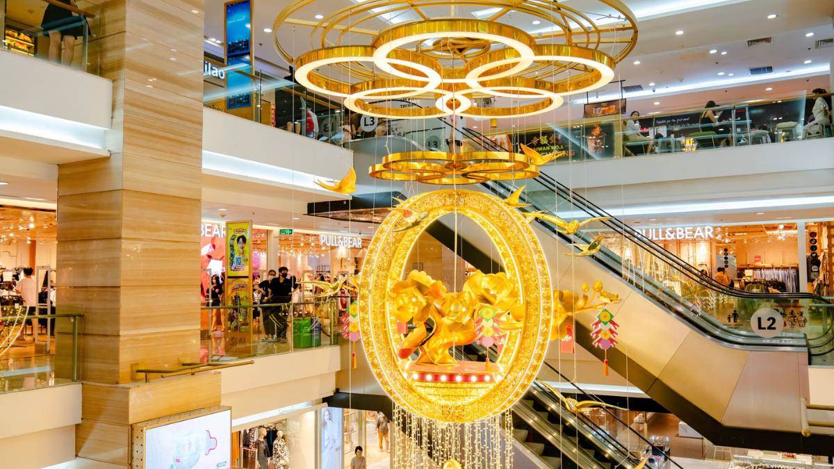 Trung tâm thương mại lớn ở Sài Gòn