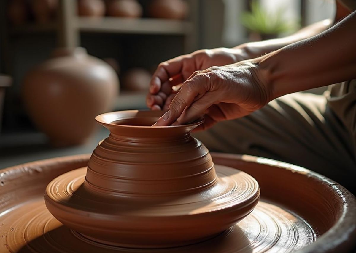 Tự tay làm gốm tại làng Phù Lãng