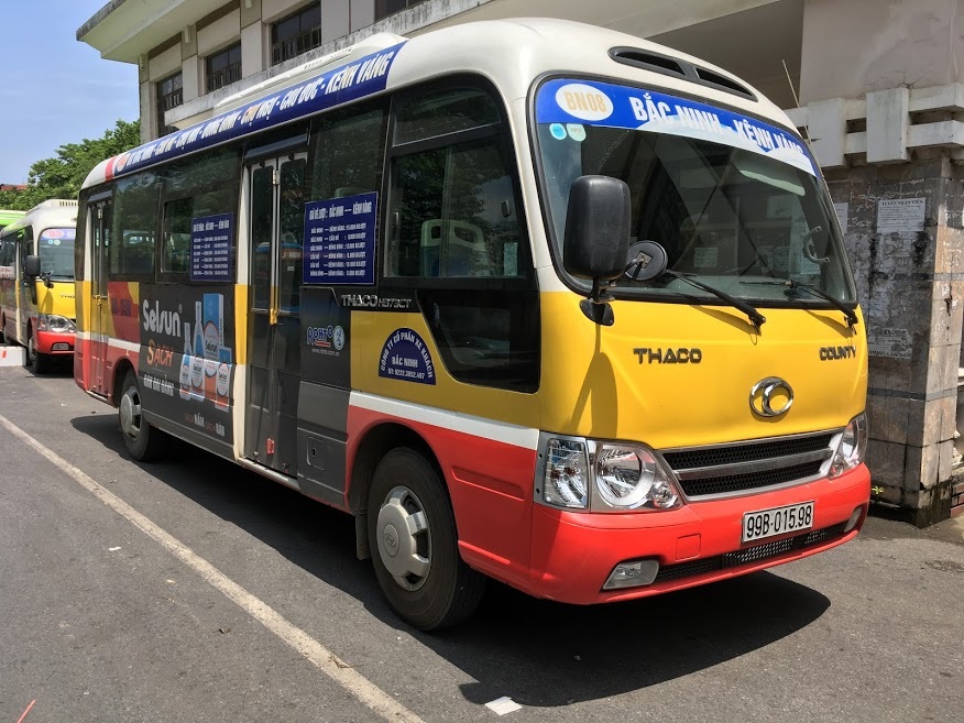 Bến xe Bắc Ninh Tuyến xe bus tại bến xe Bắc Ninh