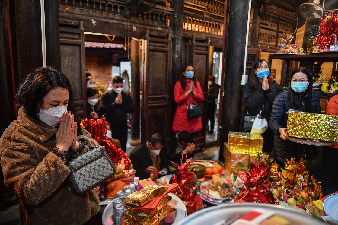 Đền Bà Chúa Kho Vay vốn xin lộc đền Bà Chúa Kho