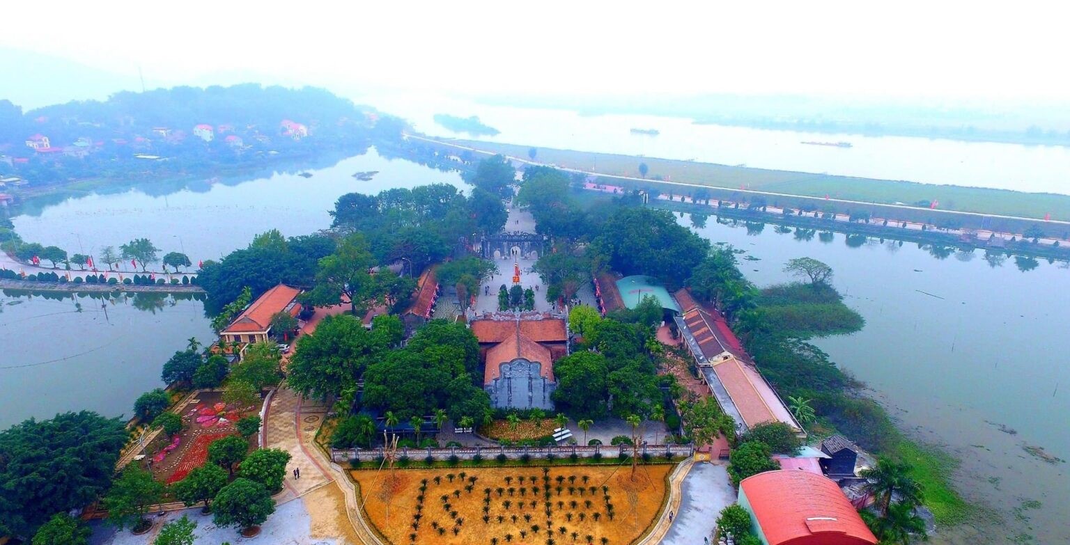 Vị trí đền Kiếp Bạc