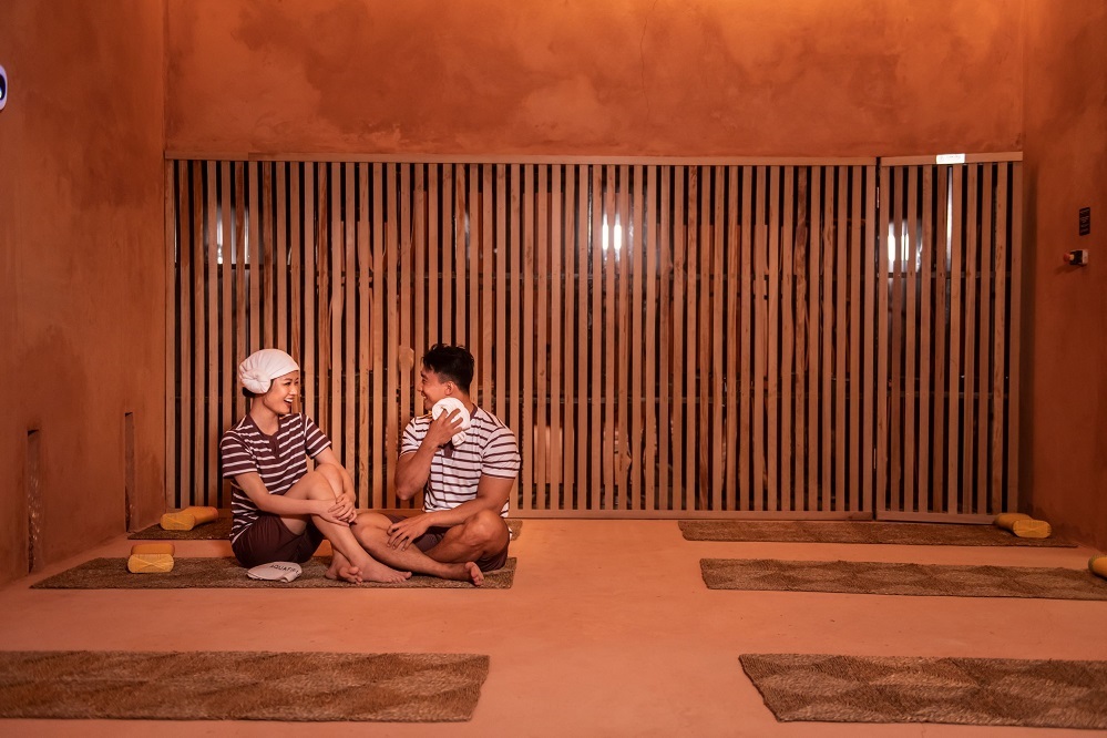 saunas in Hanoi Aquafield Ocean City stands out in Hanoi