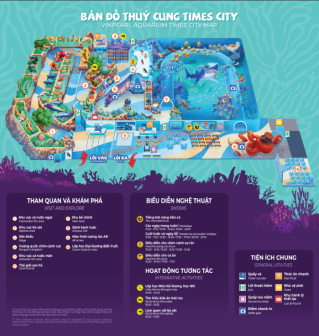 Bản đồ Thủy Cung Vinpearl