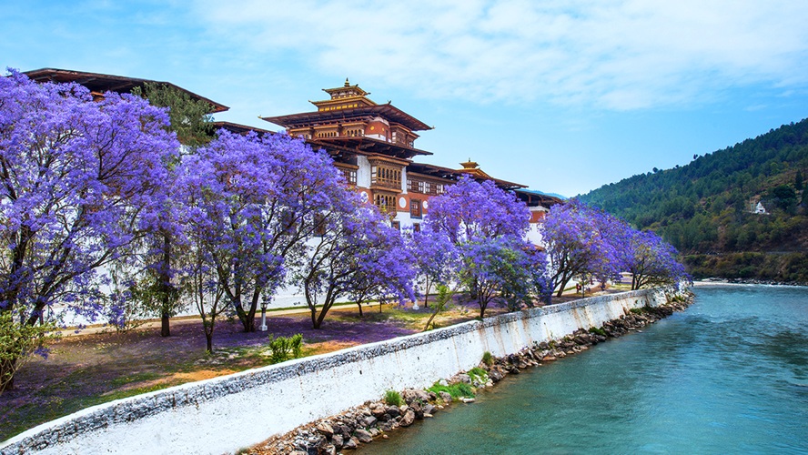 Bhutan’s Thimphu in spring