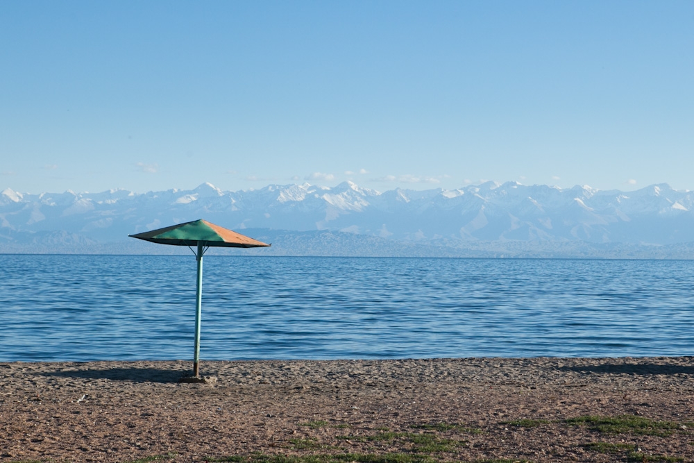 Issyk Kul in Kyrgyzstan