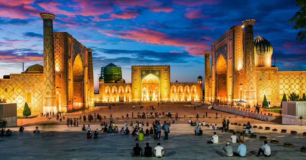 Registan Square in Uzbekistan