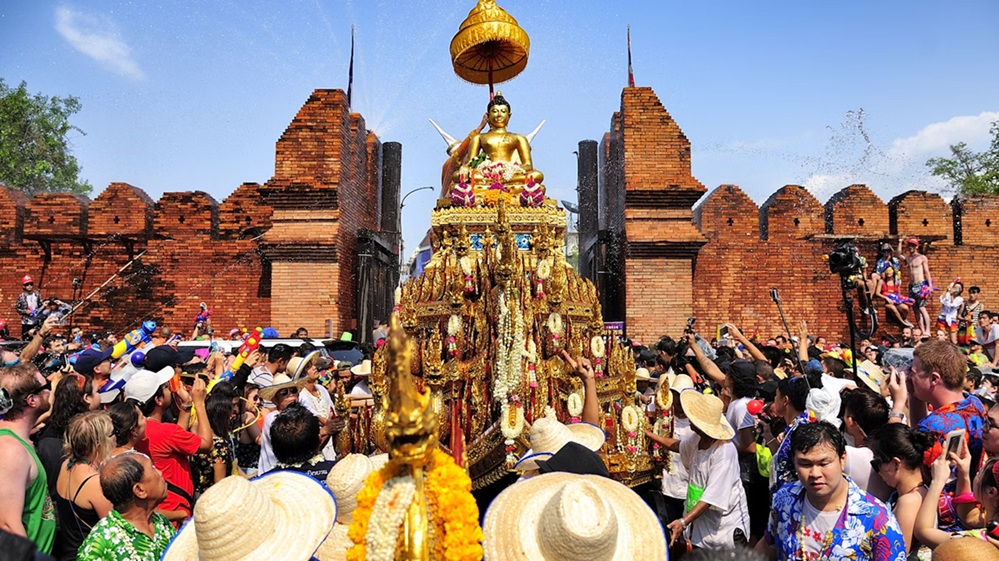 Songkran celebrations in Chiang Mai