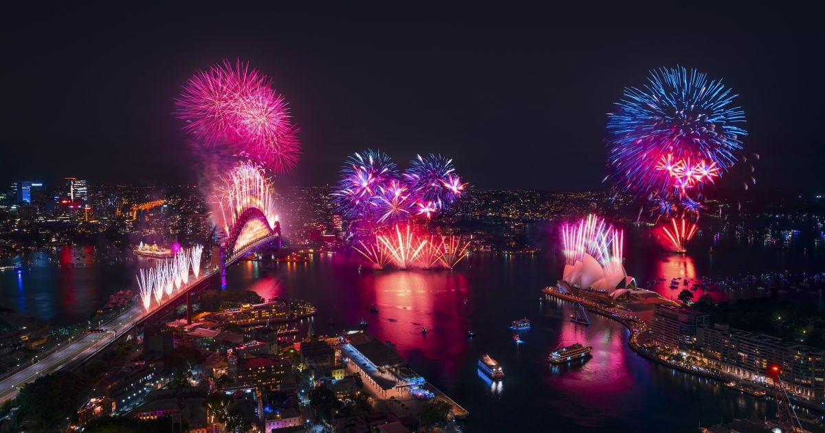 Sydney shines on New Year’s Eve