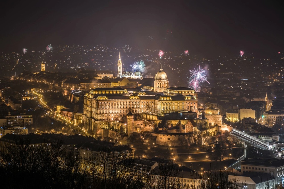 The beauty of Budapest at New Year