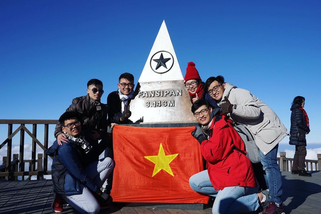 Wearing layers allows you to adjust to the weather in Northern Vietnam in March