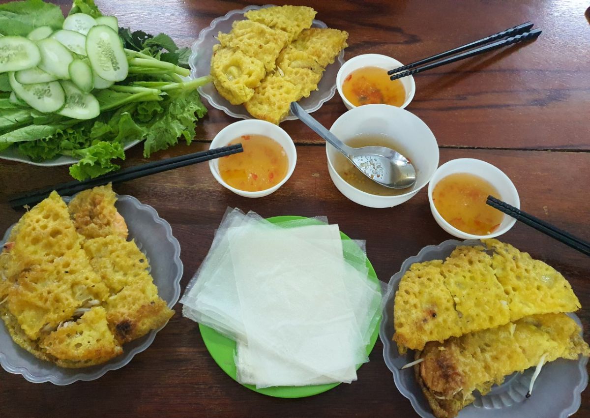Bánh xèo Giang Liễu ở Bắc Ninh