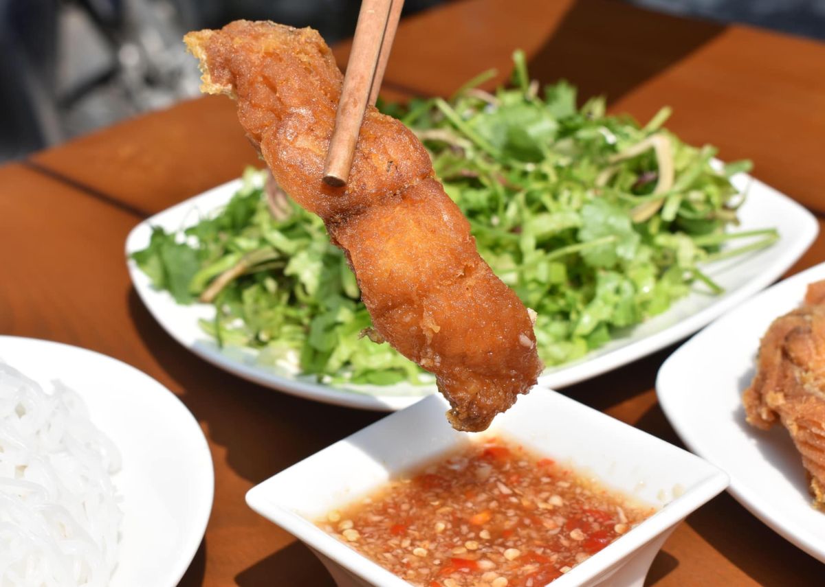 Bún cá chấm Nguyệt Bắc Ninh