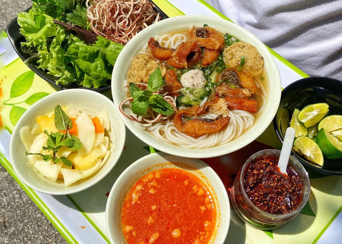Bún cá ngon ở Bắc Ninh