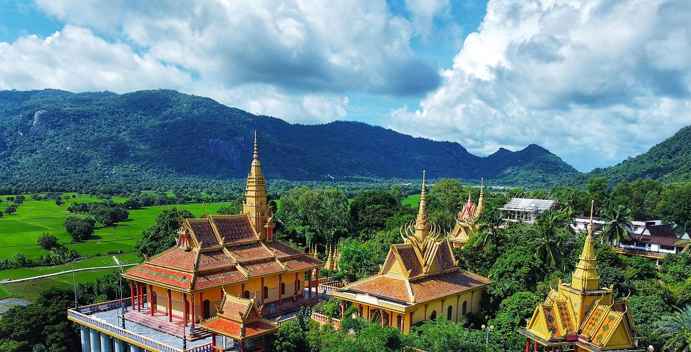 Cảnh đẹp chùa Tà Pạ An Giang