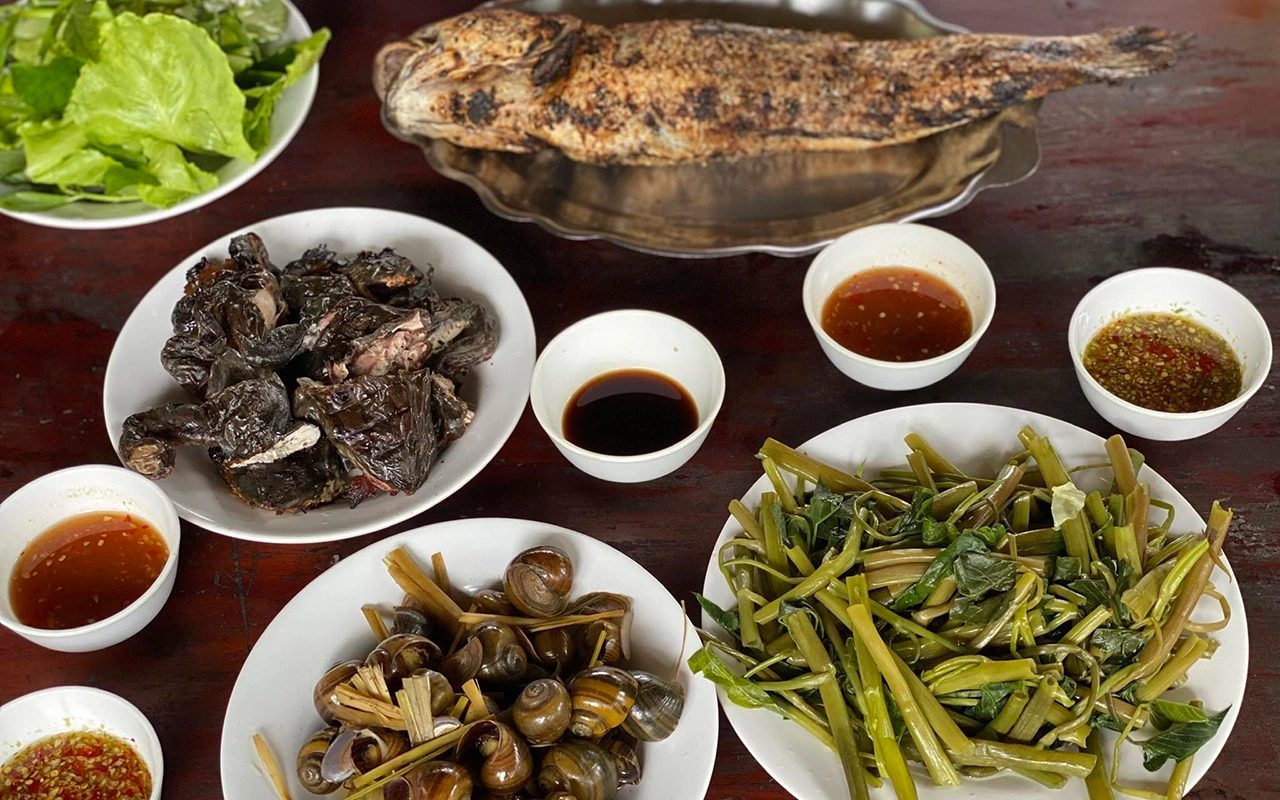 Đặc sản rừng tràm Trà Sư