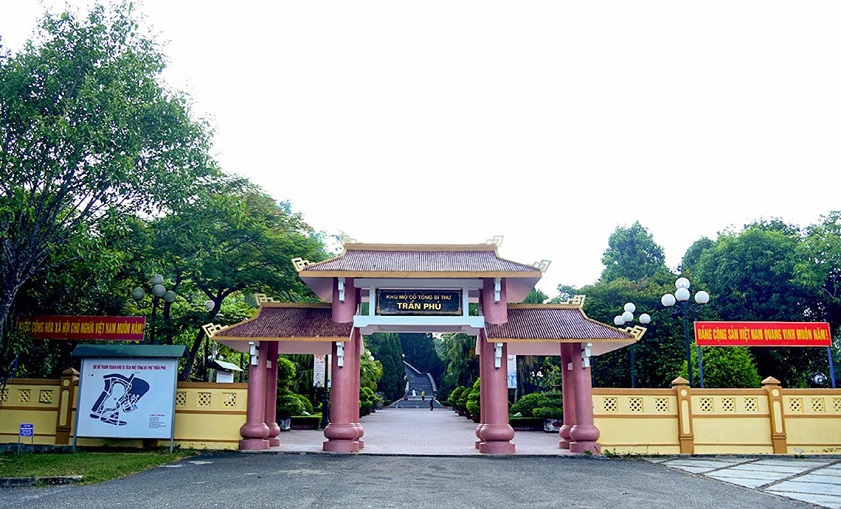 Đường đến khu di tích Trần Phú Hà Tĩnh