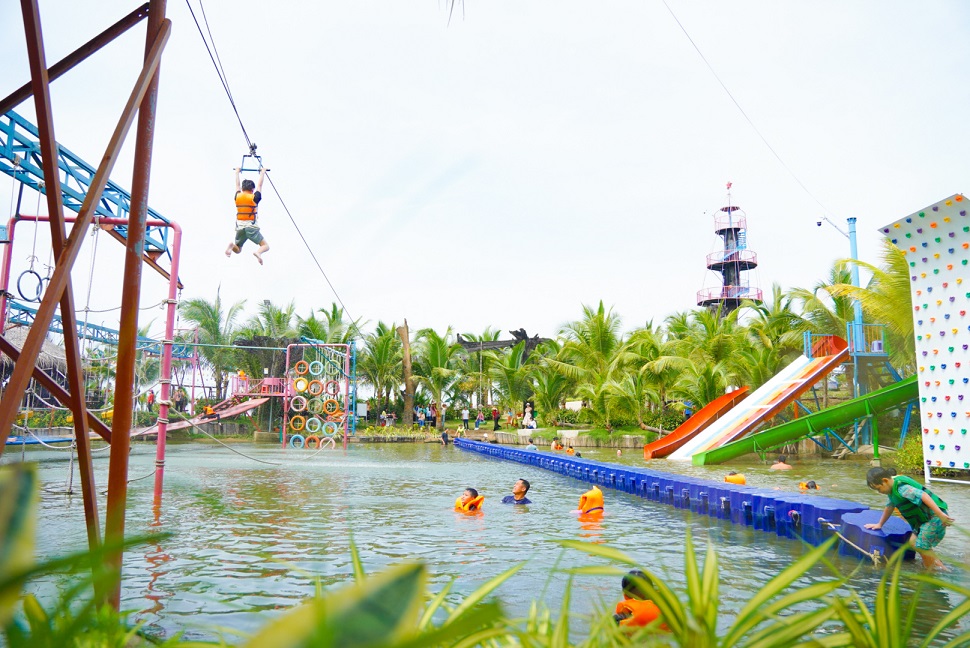 Khu du lịch sinh thái Cồn Én Chợ Mới An Giang