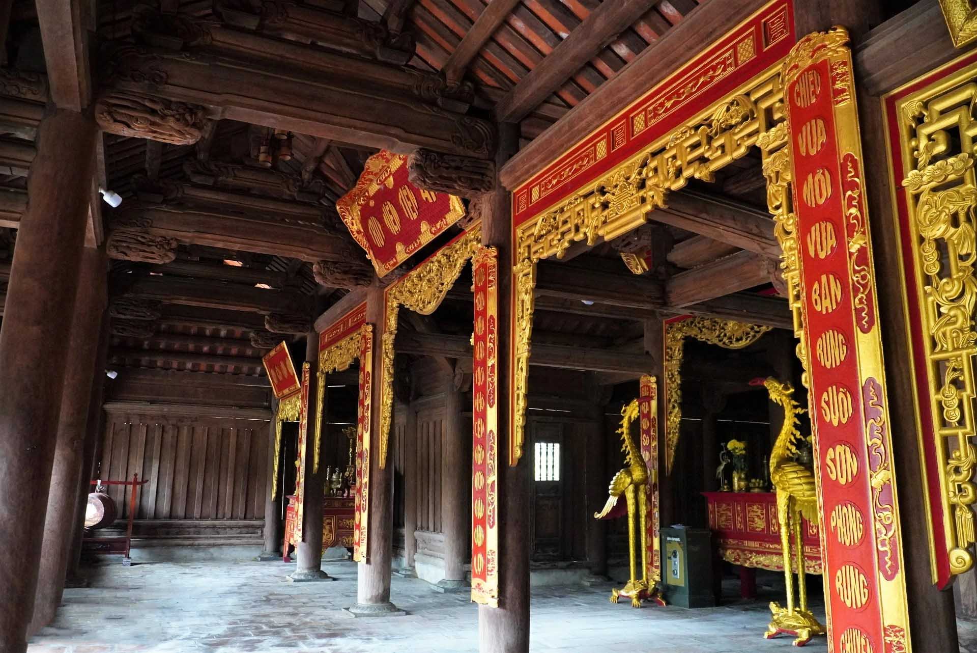 Đền Trầm Lâm Kiến trúc đền Trầm Lâm