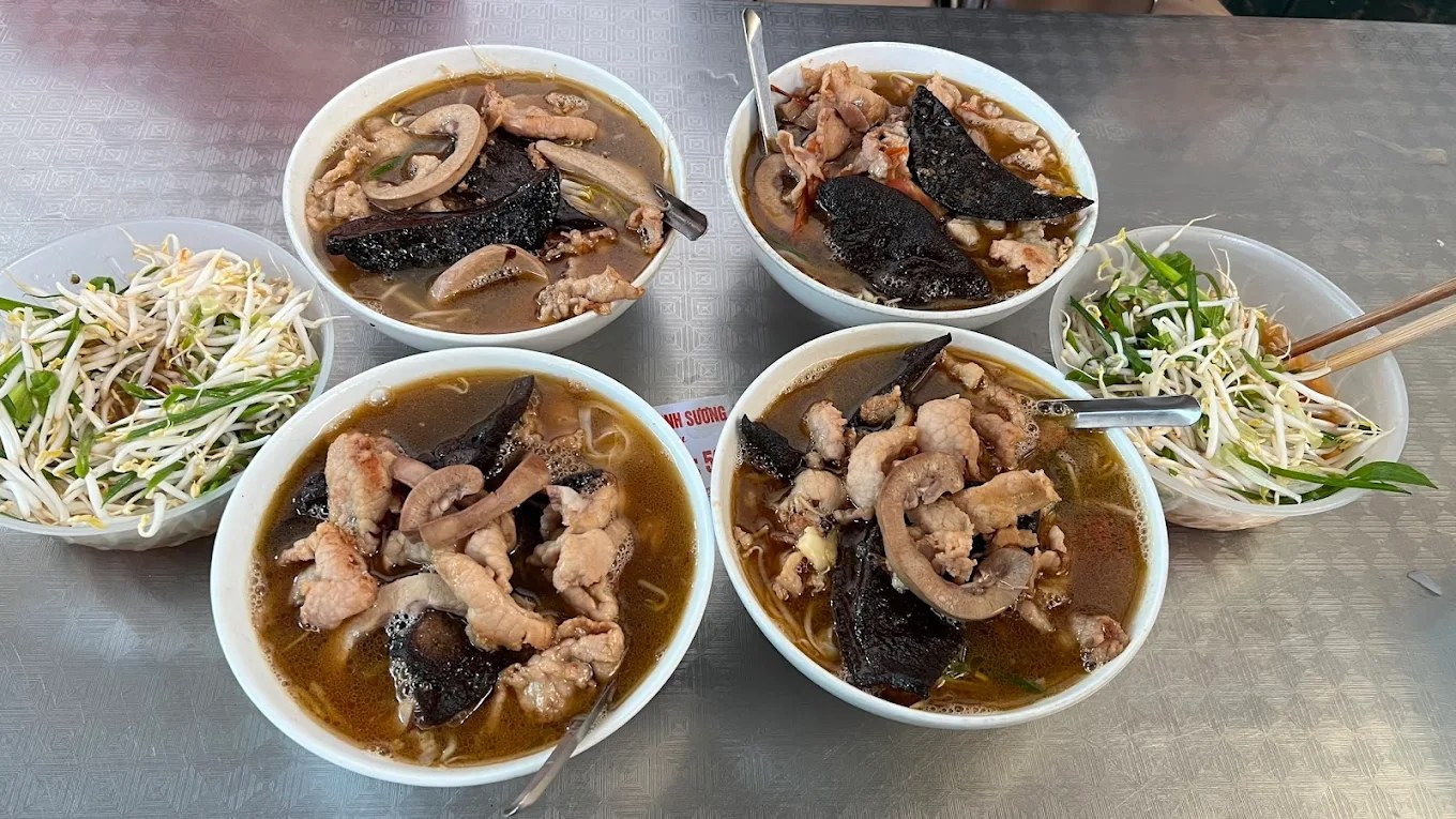 Phở gan cháy Vinh Xương Bắc Ninh