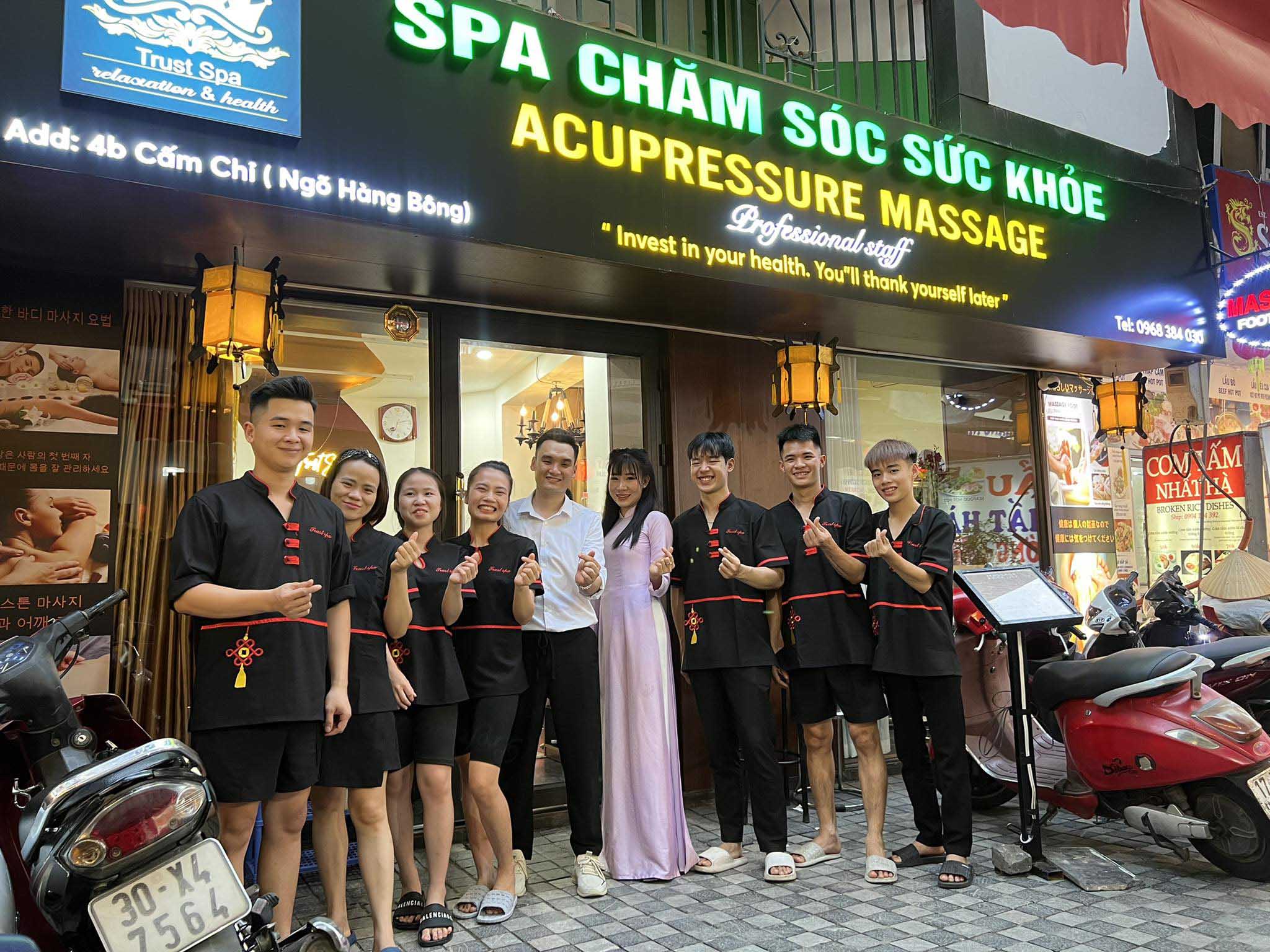 Trust Spa – Massage - Địa chỉ massage chân uy tín tại Hà Nội