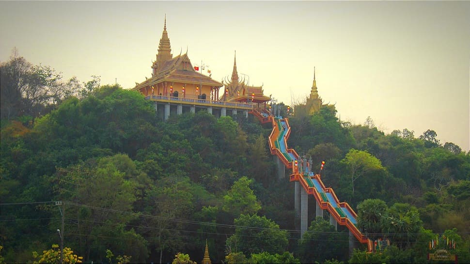 Vị trí chùa Tà Pạ An Giang