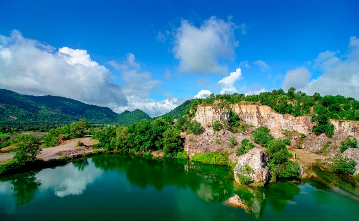 Vị trí hồ Tà Pạ An Giang