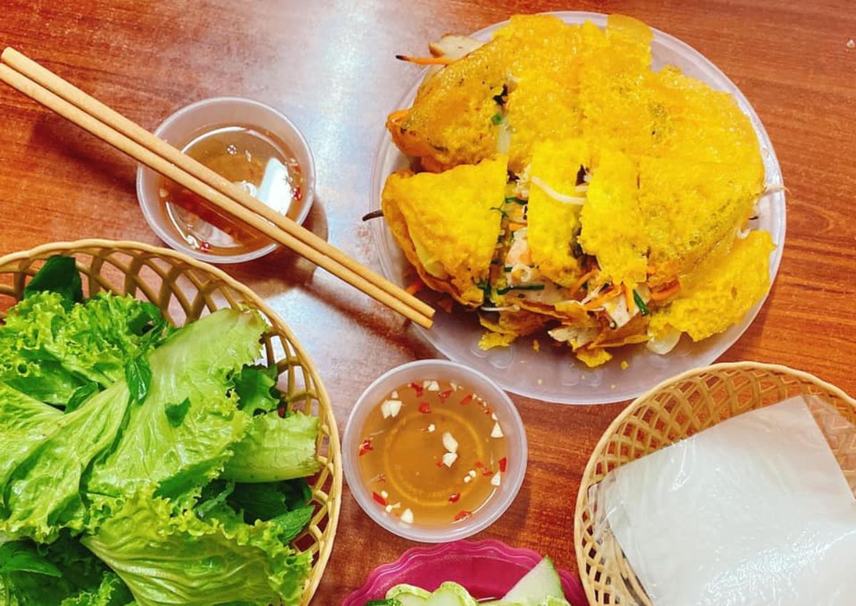 Xèo xèo quán Bắc Ninh