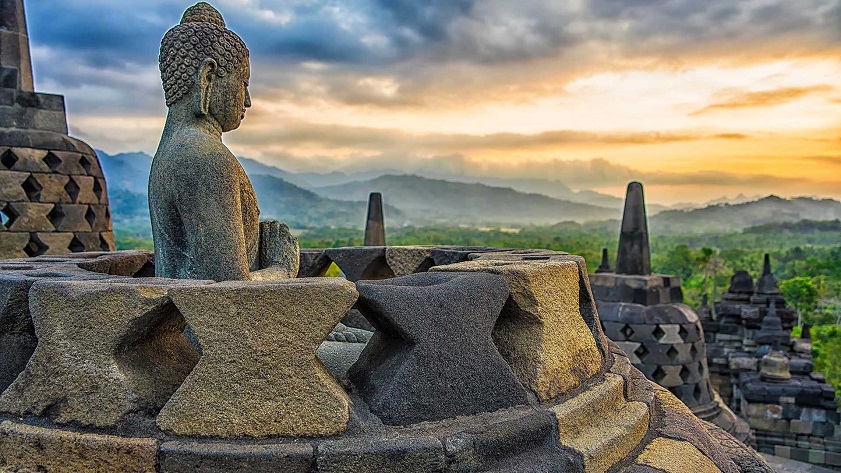 Borobudur Temple holds a special place among UNESCO listed Southeast Asian landmark