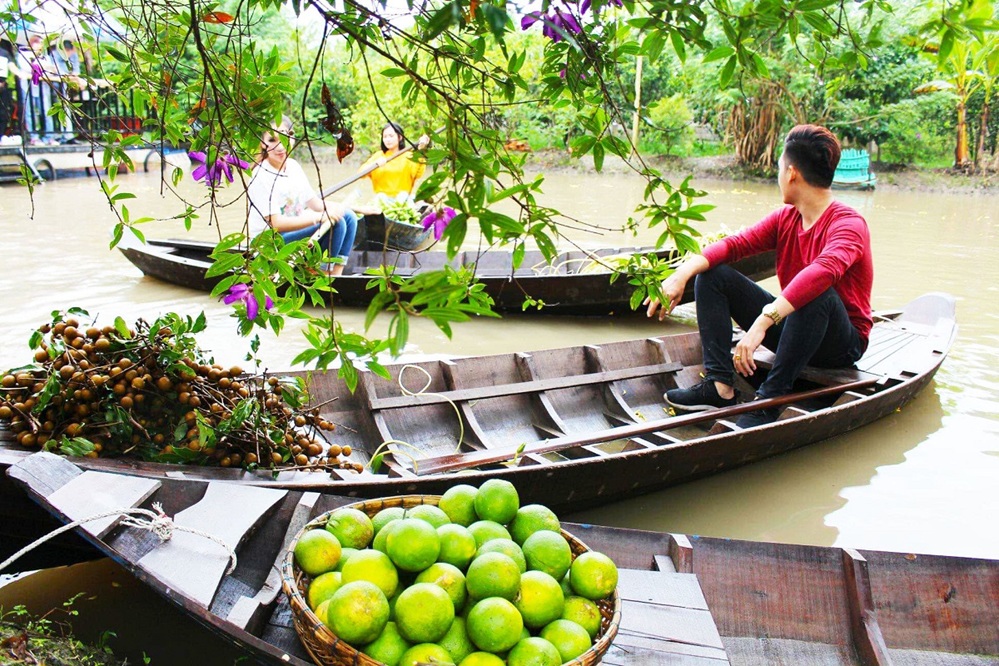 Can Tho fruit garden