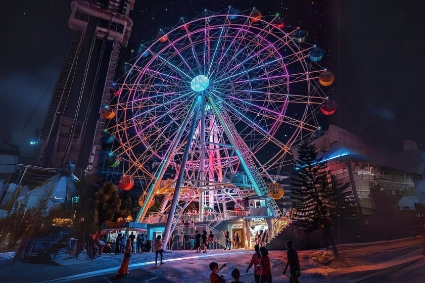 I City Theme Park has a signature aesthetic appeal