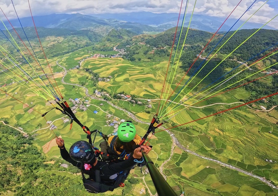 Join in on the festivals during your trip to Mu Cang Chai Vietnam’s rice terraces