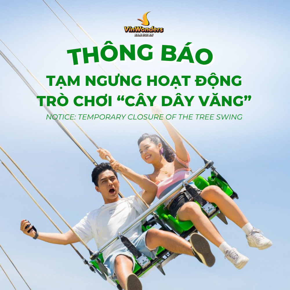 Thông báo tạm ngưng hoạt động cây dây văng
