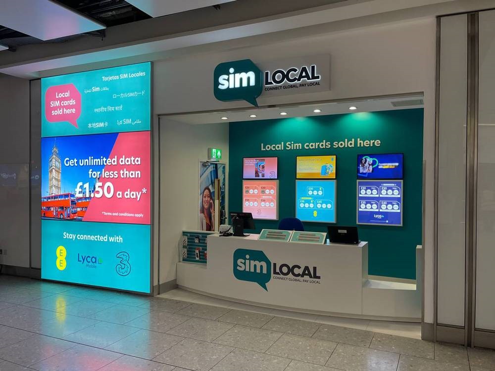 Use a local SIM card