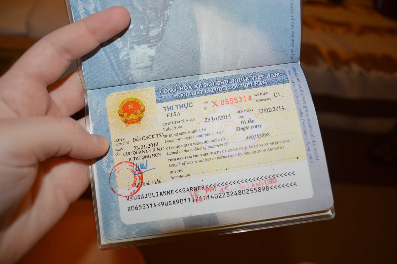 Vietnam visa on arrival for Indians