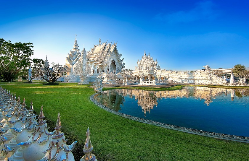 Wat Rong Khun in Thailand